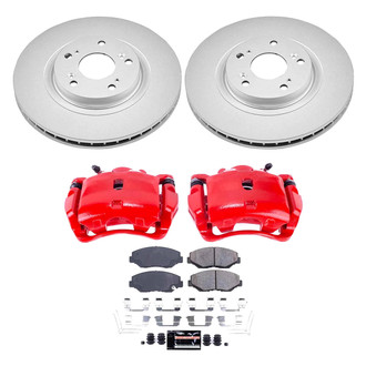PowerStop® - Z23 Evolution Sport Plain Front Brake Kit with Calipers