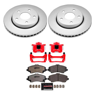 PowerStop® - Z36 Extreme Plain Front Brake Kit with Calipers