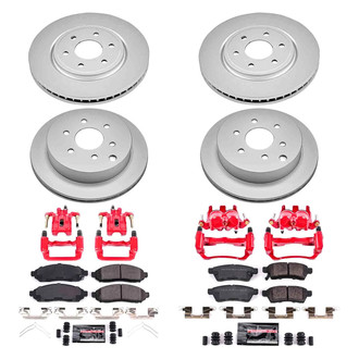 PowerStop® - Z23 Evolution Sport Plain Brake Kit with Calipers