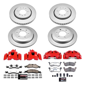 PowerStop® - Z36 Extreme Plain Brake Kit with Calipers