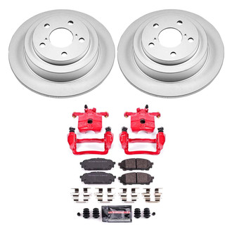 PowerStop® - Z23 Evolution Sport Plain Rear Brake Kit with Calipers