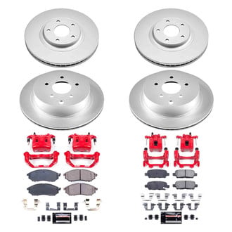 PowerStop® - Z23 Evolution Sport Plain Front and Rear Brake Kit with Calipers