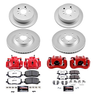 PowerStop® - Z36 Extreme Plain Brake Kit with Calipers