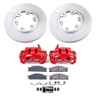 PowerStop® - Z23 Evolution Sport Plain Front Brake Kit with Calipers
