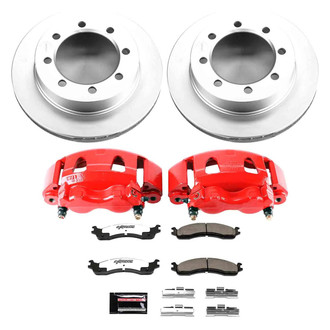 PowerStop® - Z36 Extreme Plain Front Brake Kit with Calipers