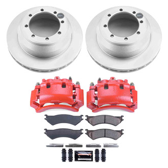 PowerStop® - Z23 Evolution Sport Plain Rear Brake Kit with Calipers