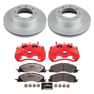 PowerStop® - Z36 Extreme Plain Front Brake Kit with Calipers