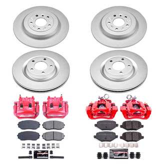 PowerStop® - Z23 Evolution Sport Plain Brake Kit with Calipers