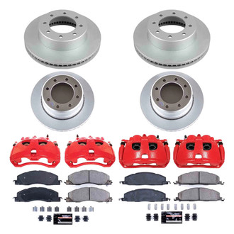 PowerStop® - Z23 Evolution Sport Plain Brake Kit with Calipers