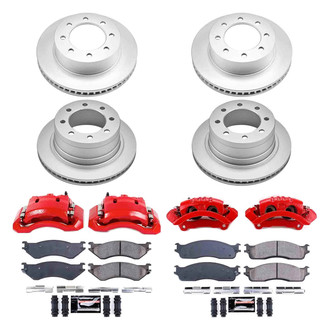 PowerStop® - Z23 Evolution Sport Plain Front and Rear Brake Kit with Calipers
