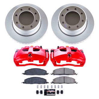 PowerStop® - Z23 Evolution Sport Plain Rear Brake Kit with Calipers
