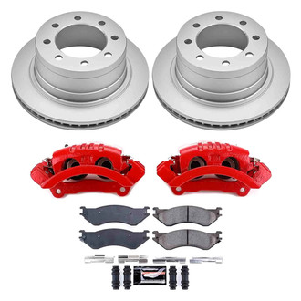 PowerStop® - Z23 Evolution Sport Plain Rear Brake Kit with Calipers