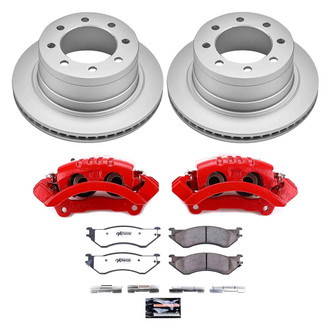 PowerStop® - Z36 Extreme Plain Rear Brake Kit with Calipers