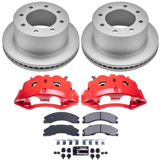 PowerStop® - Z23 Evolution Sport Plain Rear Brake Kit with Calipers