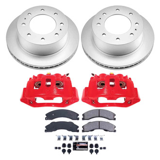 PowerStop® - Z23 Evolution Sport Plain Rear Brake Kit with Calipers