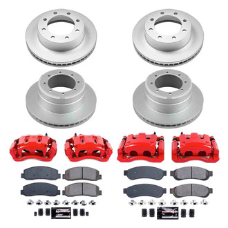 PowerStop® - Z23 Evolution Sport Plain Front and Rear Brake Kit with Calipers