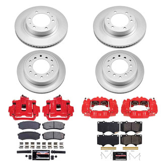PowerStop® - Z23 Evolution Sport Plain Front and Rear Brake Kit with Calipers
