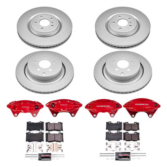 PowerStop® - Z23 Evolution Sport Plain Brake Kit with Calipers