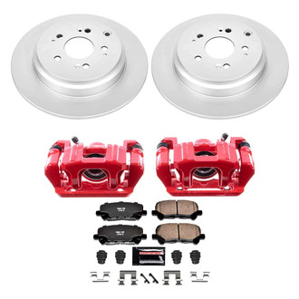 PowerStop® - Z23 Evolution Sport Plain Rear Brake Kit with Calipers