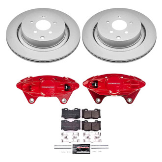 PowerStop® - Z23 Evolution Sport Plain Rear Brake Kit with Calipers