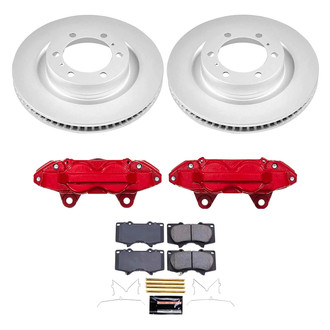 PowerStop® - Z23 Evolution Sport Plain Front Brake Kit with Calipers