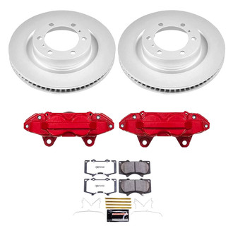 PowerStop® - Z36 Extreme Plain Front Brake Kit with Calipers