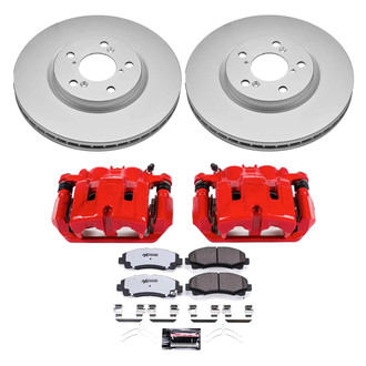 PowerStop® - Z36 Extreme Plain Front Brake Kit with Calipers