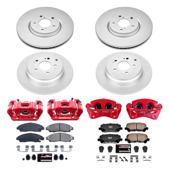 PowerStop® - Z23 Evolution Sport Plain Brake Kit with Calipers