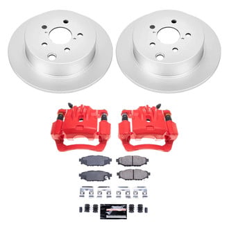PowerStop® - Z23 Evolution Sport Plain Rear Brake Kit with Calipers