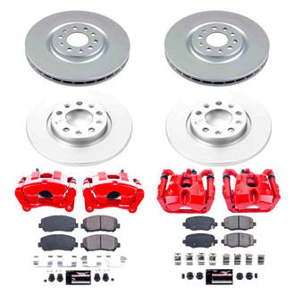 PowerStop® - Z23 Evolution Sport Plain Brake Kit with Calipers
