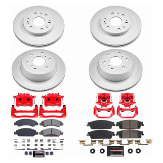 PowerStop® - Z23 Evolution Sport Plain Brake Kit with Calipers