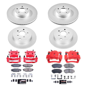 PowerStop® - Z23 Evolution Sport Plain Brake Kit with Calipers
