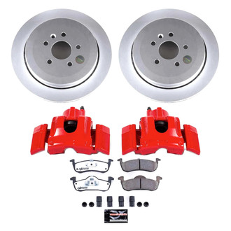 PowerStop® - Z36 Extreme Plain Rear Brake Kit with Calipers