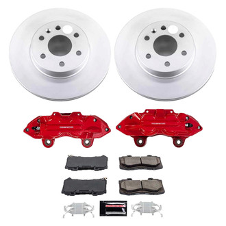 PowerStop® - Z23 Evolution Sport Plain Front Brake Kit with Calipers