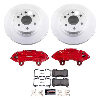 PowerStop® - Z36 Extreme Plain Front Brake Kit with Calipers