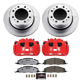 PowerStop® - Z36 Extreme Plain Rear Brake Kit with Calipers