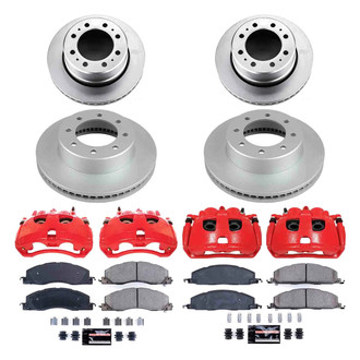 PowerStop® - Z23 Evolution Sport Plain Front and Rear Brake Kit with Calipers