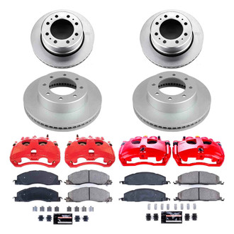 PowerStop® - Z23 Evolution Sport Plain Front and Rear Brake Kit with Calipers