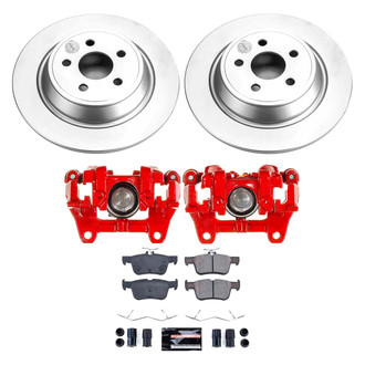 PowerStop® - Z23 Evolution Sport Plain Rear Brake Kit with Calipers