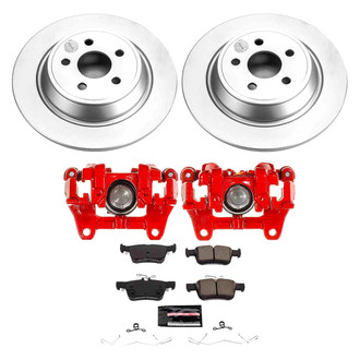 PowerStop® - Z23 Evolution Sport Plain Rear Brake Kit with Calipers