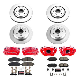PowerStop® - Z23 Evolution Sport Plain Brake Kit with Calipers