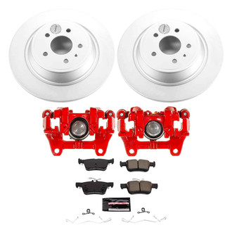 PowerStop® - Z23 Evolution Sport Plain Rear Brake Kit with Calipers