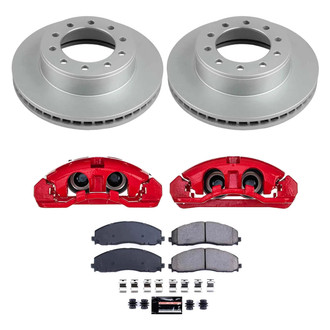 PowerStop® - Z23 Evolution Sport Plain Front Brake Kit with Calipers