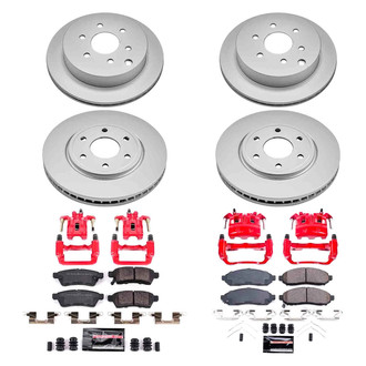 PowerStop® - Z23 Evolution Sport Plain Brake Kit with Calipers