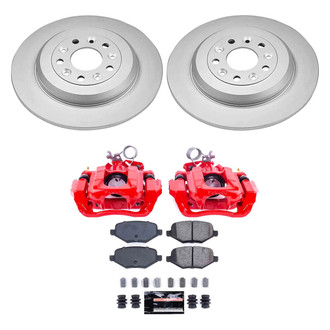 PowerStop® - Z23 Evolution Sport Plain Rear Brake Kit with Calipers