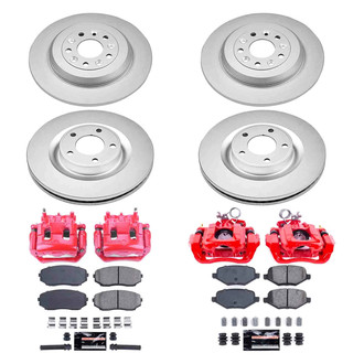 PowerStop® - Z23 Evolution Sport Plain Brake Kit with Calipers