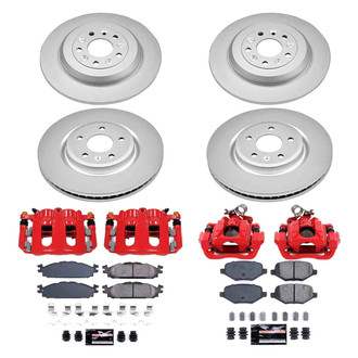 PowerStop® - Z23 Evolution Sport Plain Brake Kit with Calipers