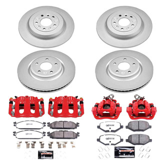 PowerStop® - Z36 Extreme Plain Brake Kit with Calipers