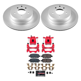 PowerStop® - Z23 Evolution Sport Plain Rear Brake Kit with Calipers