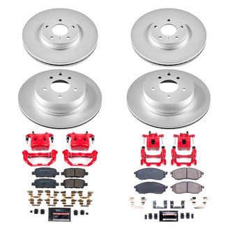 PowerStop® - Z23 Evolution Sport Plain Brake Kit with Calipers